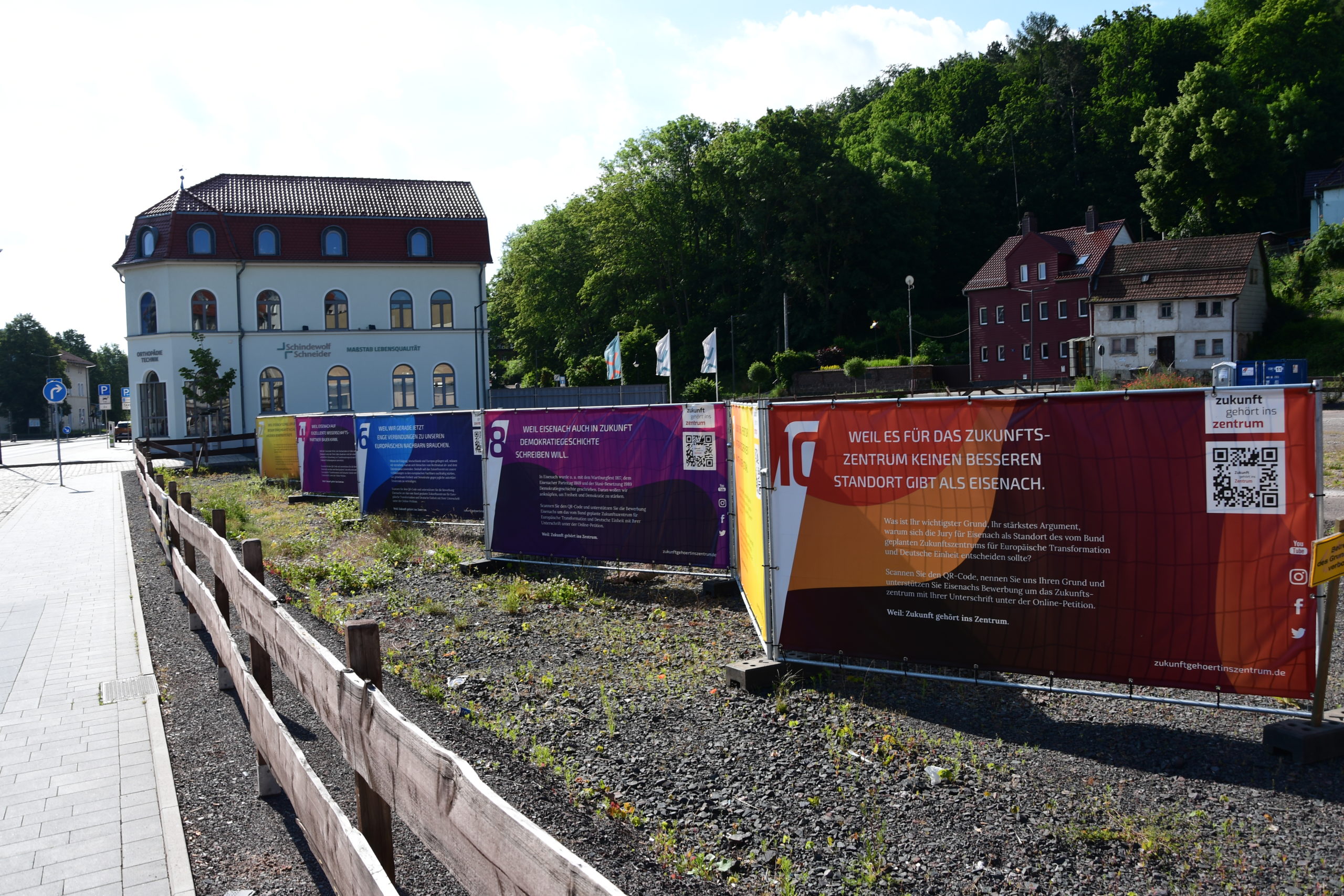 Unterstützung durch Gewerbeverein, THSV Eisenach und TC Blau-Weiß