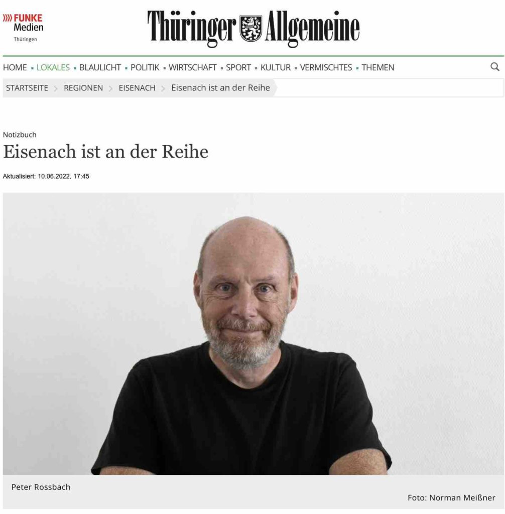 Eisenach ist an der Reihe