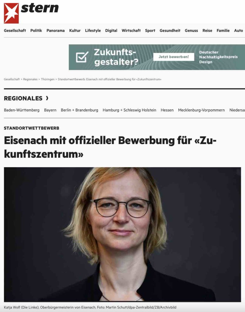 stern zu Eisenachs Bewerbung
